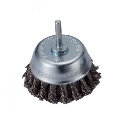 Wholesale Shaft Mounted Twisted Knot Wire Cup Brush Wire Brush for Steel